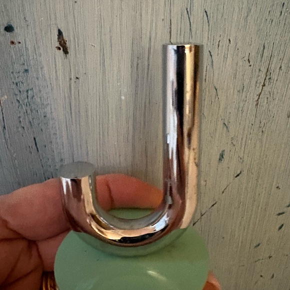 Silver and Green Ring Holder - Picture 2 of 6